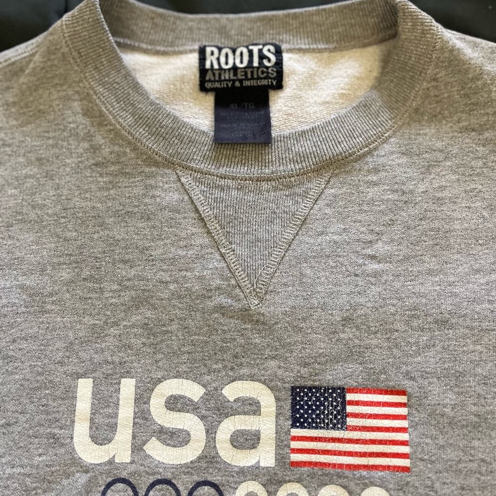 GRAY ROOTS 2002 SALT LAKE CITY OLYMPICS SWEATSHIRT SIZE XL